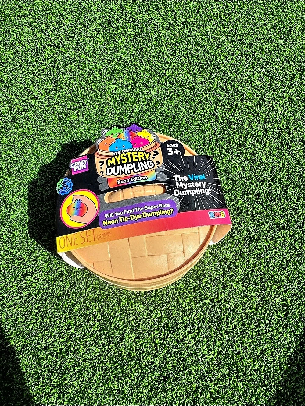 RMS Crazy Aaron’s Neon Tie-Dye Mystery Dumplings Dumpling Toy